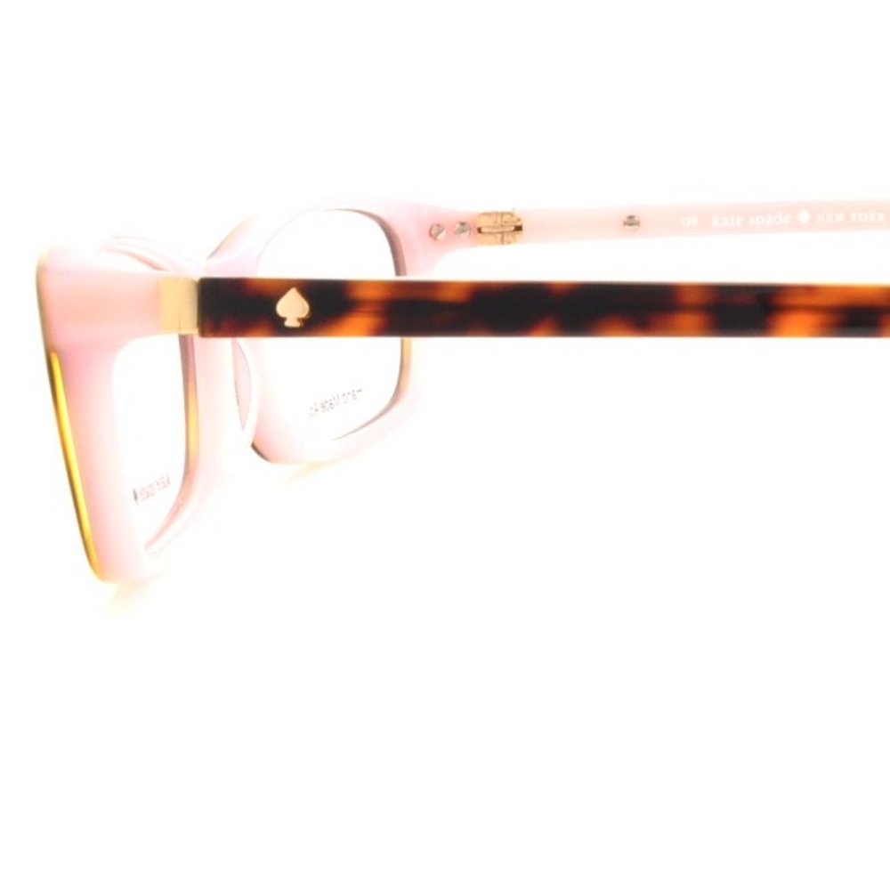 *SOLD* KATE SPADE AGNETA Tortoise Pink Eyeglasses - Picture 12 of 14